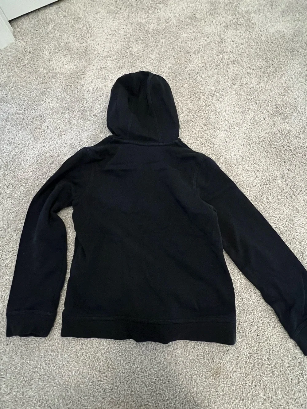 ⚫️NIKE: Boy size M, logo hooded zip-up jacket w/pockets, preowned⚫️